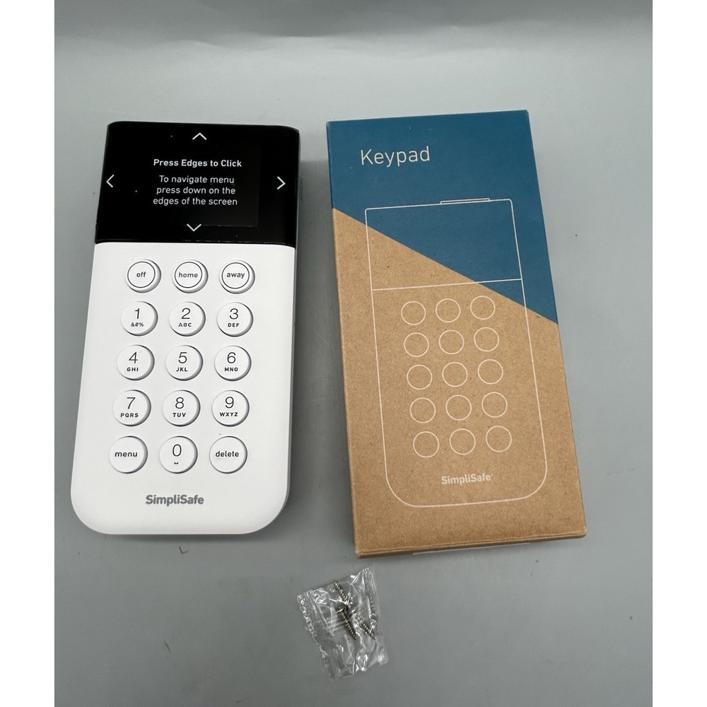 Simplisafe Keypad (KP3W) Home Security System (SSKP3)